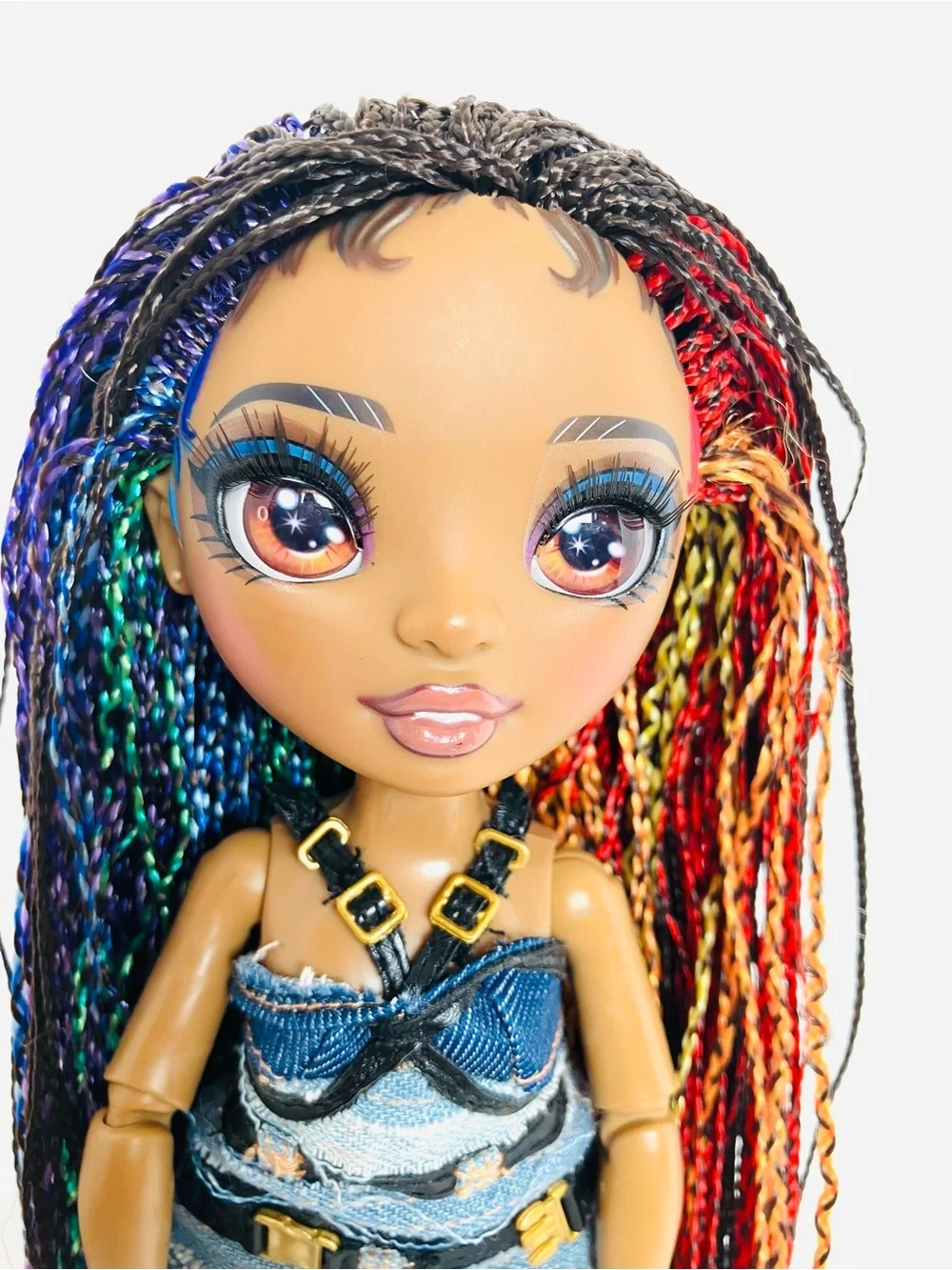 Rainbow High Rockstar Vanessa Tempo Fashion Doll Incomplete Read MGA